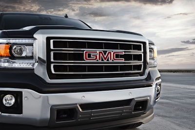 2014 Gmc Sierra Grill Detail Location 017