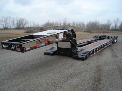 40-ton lightweight trailer from Talbert Manufacturing