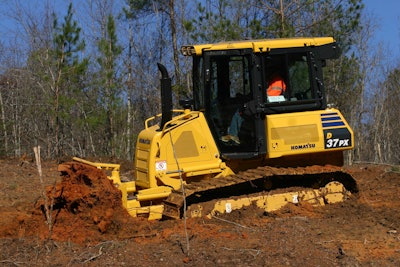 Komatsu D37PX-23 crawler dozer