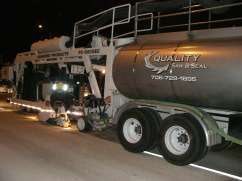 Diamond grinding on I-290 in Chicago