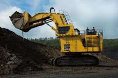 Komatsu PC4000 hydraulic shovel