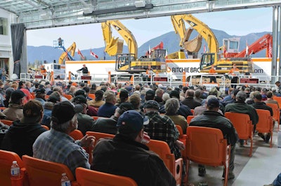 A Ritchie Bros. auction