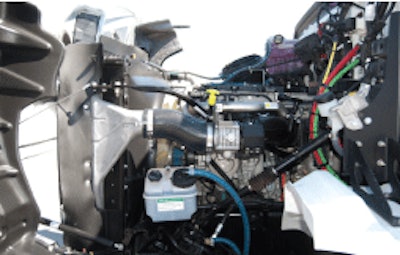 The shock-assisted hood is easy to open and lower. Once down, access to the engine compartment and daily check points is top-notch.