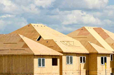 Apartment construction in March fueled a jump to the highest rate of housing starts since June 2008.