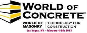World of Concrete 2013