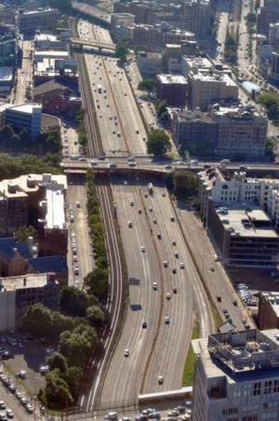 Interstate 90 in Boston
