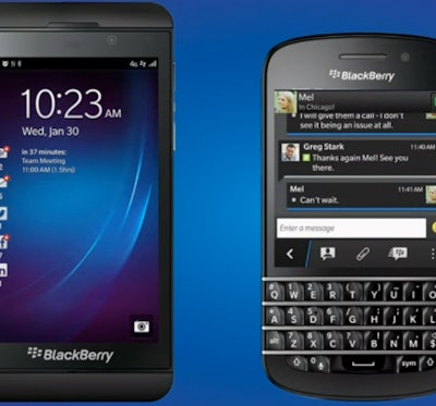 BlackBerry Z10 and Q10