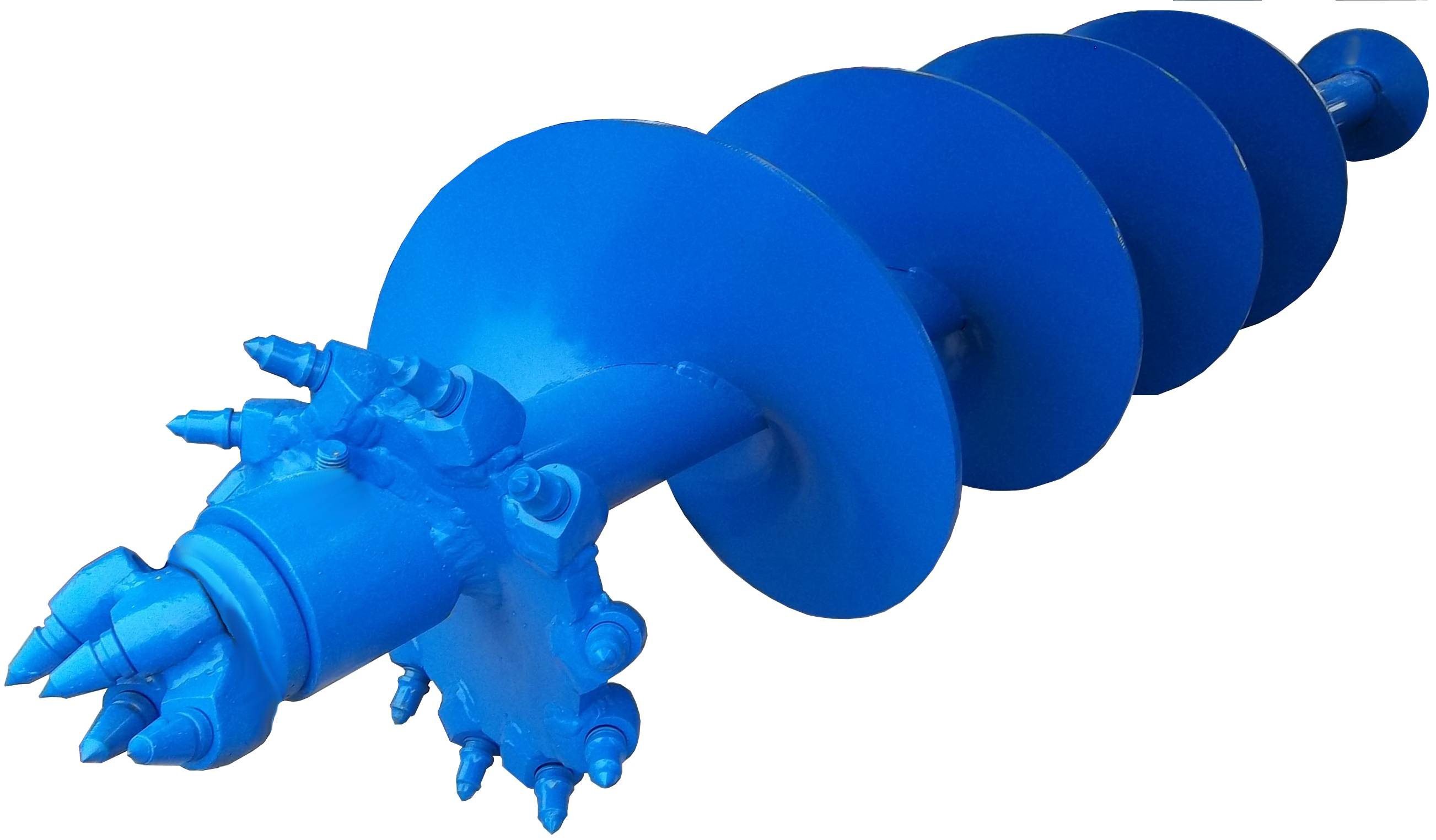 Terex Texoma Spiral Bullet Tooth Auger for digger derricks