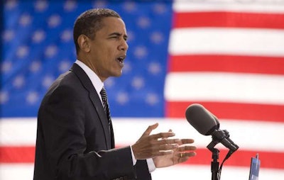 Barack Obama speaking