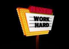 Success: Work Hard photo