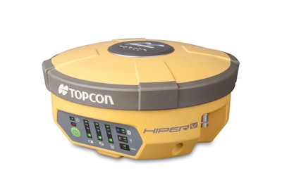Topcon HiPer V integrated receiver