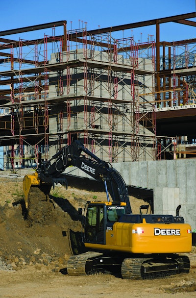 Hydraulic advances make mid-size excavators more versatile