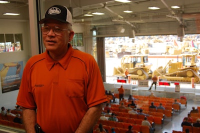 Butch Graham is Ritchie Bros. senior veteran auctioneer and has held auctions for the company and once sold a $12.5 million drilling rig in a minute and a half.