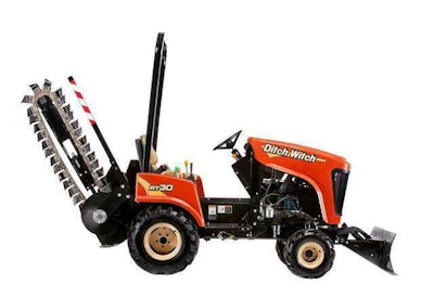 Ditch Witch RT30 ride-on trencher