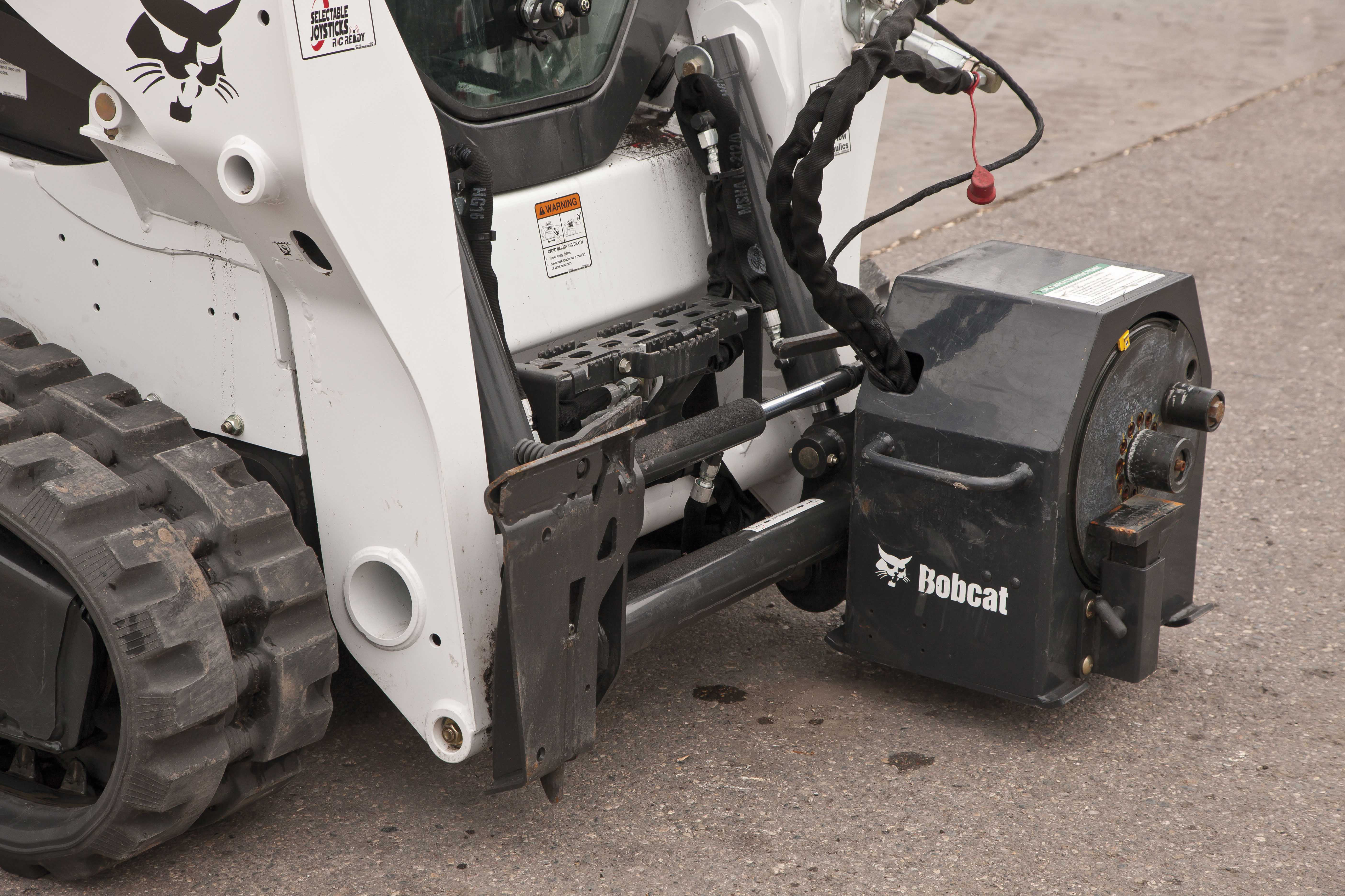 Bobcat rebar bender