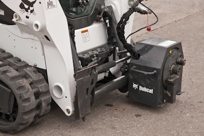 Bobcat rebar bender