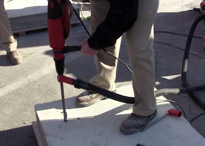 Hilti Hollow Drill Bit at World of Concrete 2013