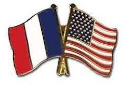 Us France Flags