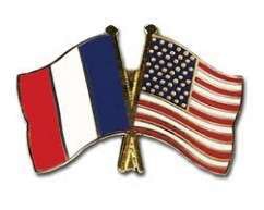 Us France Flags
