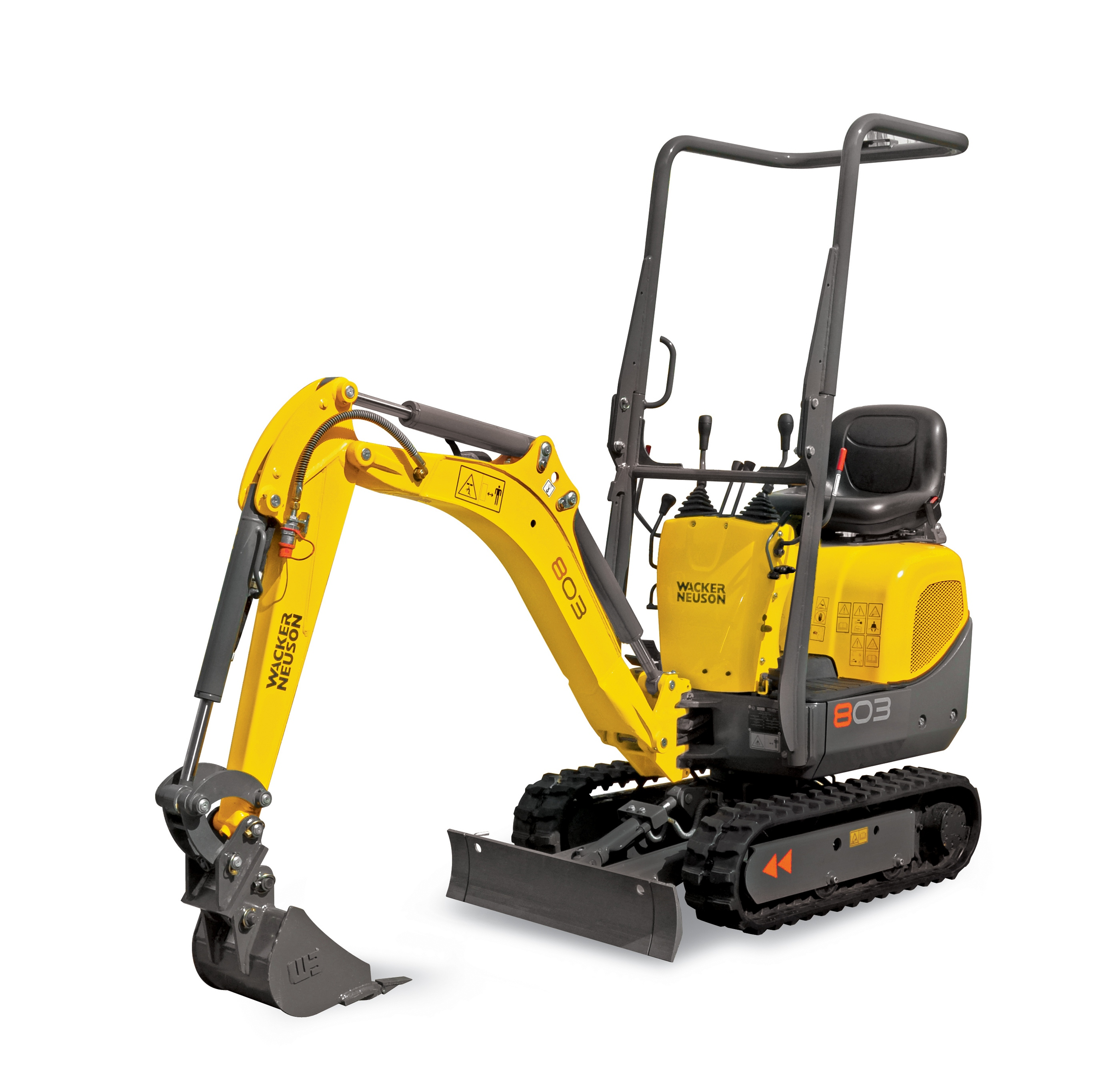 Wacker Neuson 803 Mini Excavator 2013