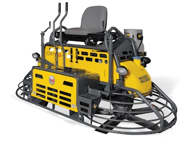 Wacker Neuson CRT Dual Fuel Ride-on Trowel 2013