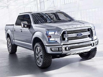 Ford Atlas Concept truck shown at the Detroit Auto Show