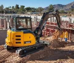 John Deere 60G compact excavator