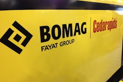 Bomag/Cedarapids branding