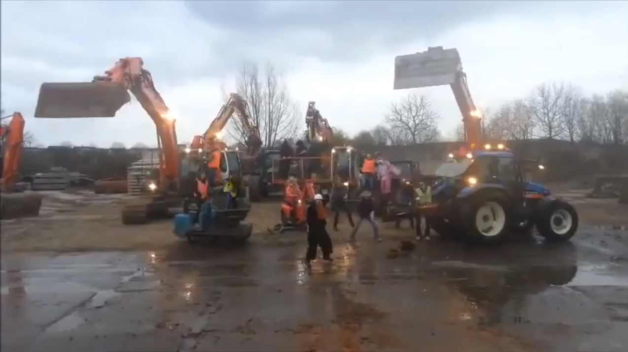 Construction Equipment Harlem Shake