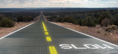 Solar Roadways road of the future