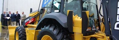 NPL John Deere 250k backhoe