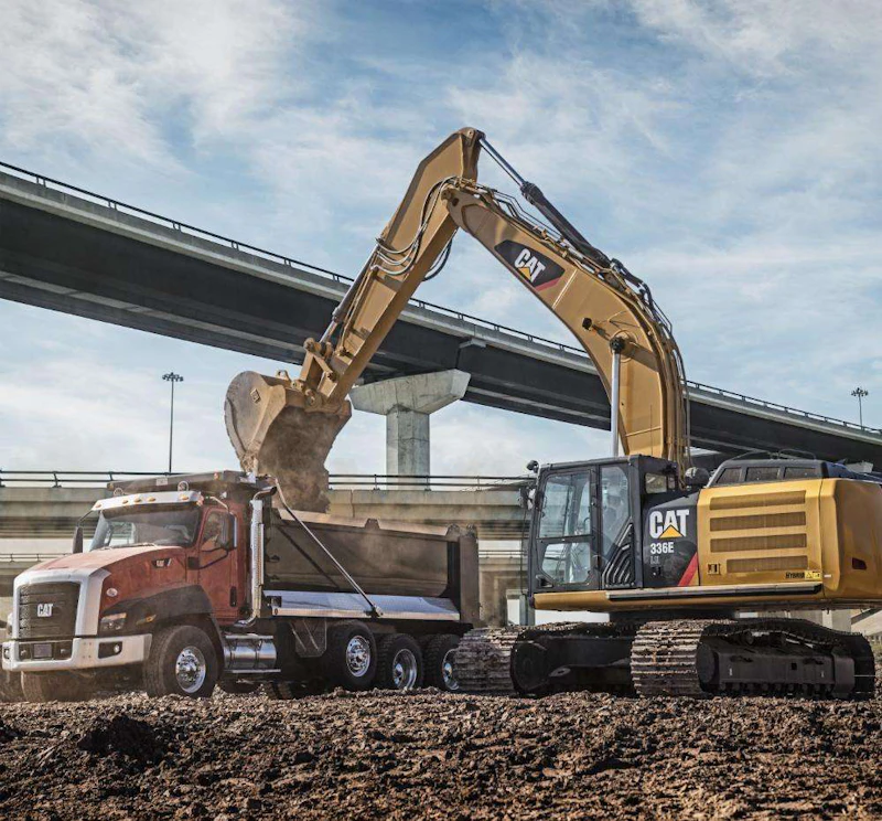 Caterpillar 336E H hydraulic hybrid excavator nets company its first ...