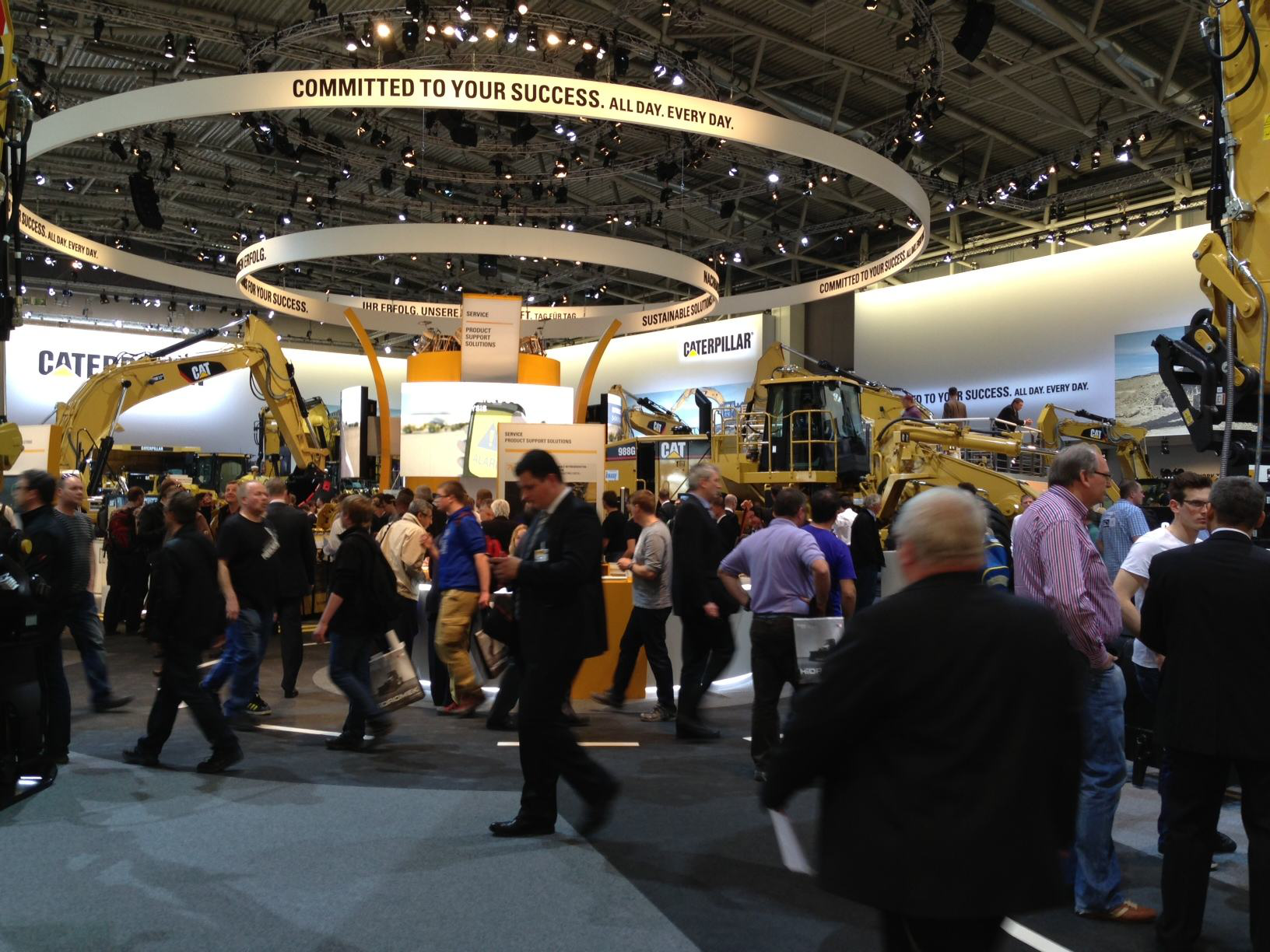 Caterpillar Bauma 2013 stand