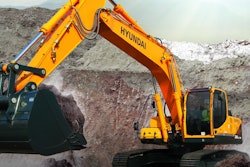 Hyundai R260LC-9A crawler excavator