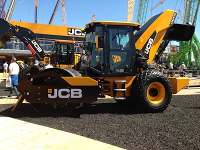 JCB introduced its VM 117D, among other new machines, at Bauma 2013.
