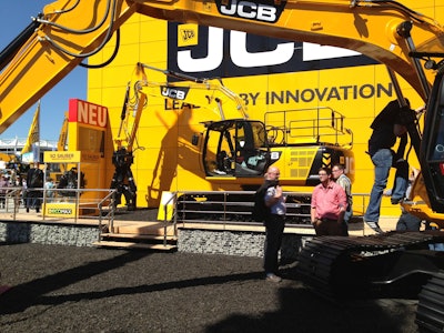 JCB Booth Bauma 2013