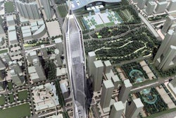Rendering of Ping An Finance Center. Credit: Kohn Pedersen Fox via Dezeen.com.