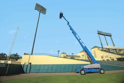 Genie SX-180 world's tallest boom lift