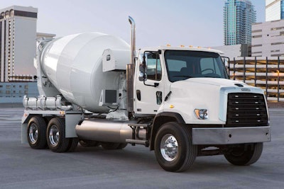 The Freightliner 114 SD uses a Cummins Westport ISL G that runs on compressed natural gas.