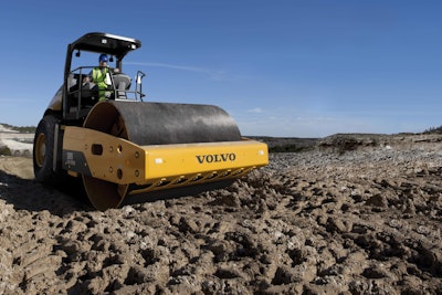 Volvo SD115 soil compactor