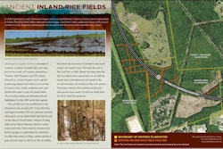 This panel, provided by Charleston County, gives more details about the area surrounding the expanded Palmetto Commerce Parkway.