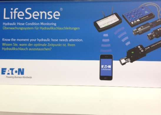 Eaton LifeSense wireless hydraulic hose monitoring system