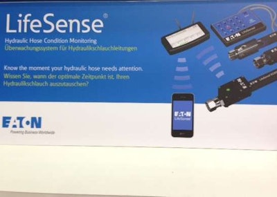 Eaton LifeSense wireless hydraulic hose monitoring system