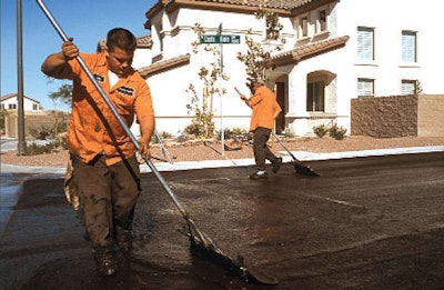 Slurry surfacings provide durable pavement preservation treatments that can be environmentally sustainable, research indicates