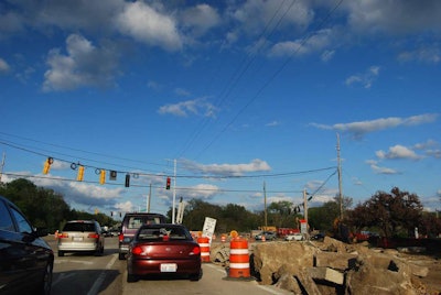 A road in Naperville, Illinois, undergoes construction in 2009. (Photo: Michael Kappel / Flickr)