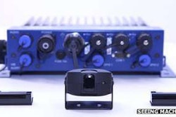 The Driver Safety Solution system includes a camera, infrared lamps and a computer. (Photo: Seeing Machines via BBC)