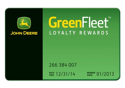 John Deere GreenFllet Rewards