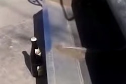 Compact excavator beer removal