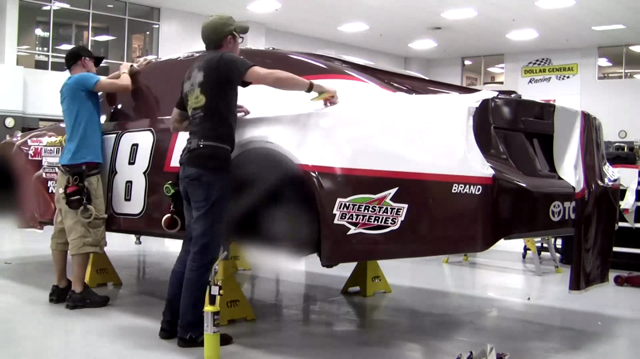 Snickers NASCAR wrapper