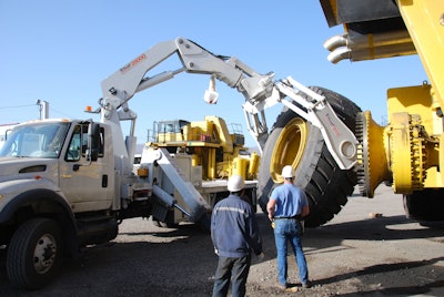 Replacing a used tire on a piece of equipment will not require a qualified or certified operator. Putting a new tire on a new piece of equipment may.